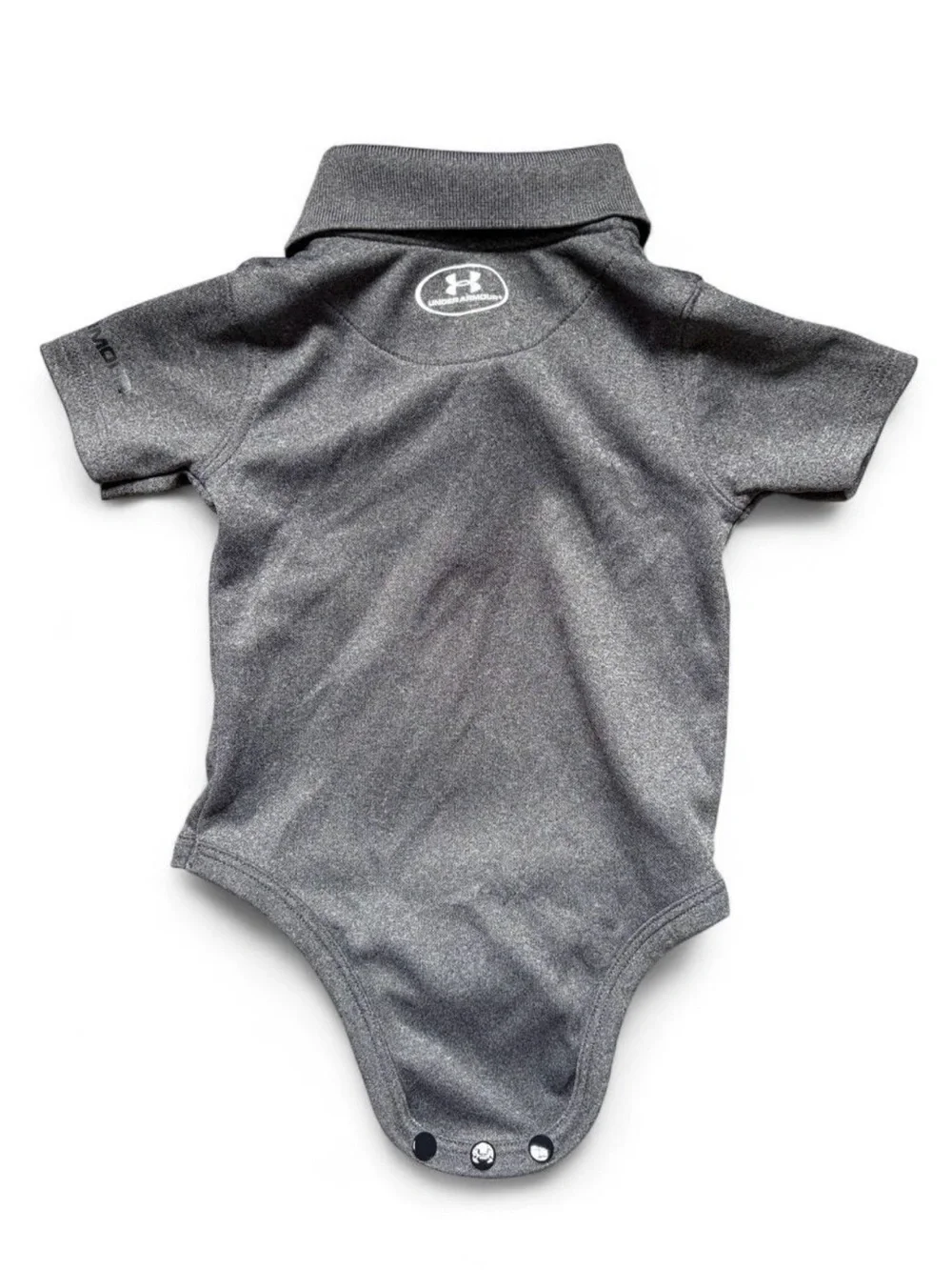 Under Armour Charcoal Polo Bodysuit